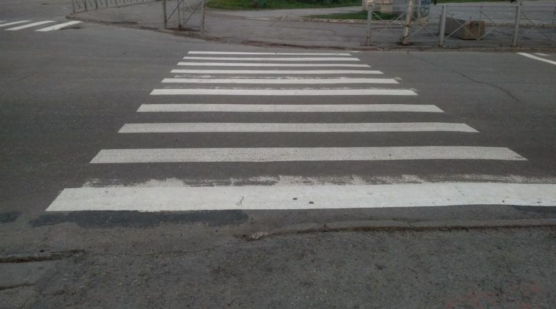 Штраф за непропуск пешехода на пешеходном переходе